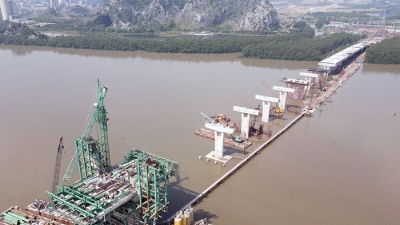 Toàn cảnh cầu Bến Rừng gần 2.000 tỷ, mở thêm trục kết nối Hải Phòng - Quảng Ninh