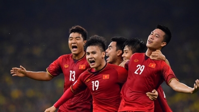 Chung kết AFF Cup 2018: Apec Group 'hứa' trao phần thưởng trị giá 4,2 tỷ đồng cho tuyển Việt Nam