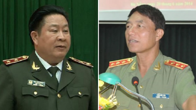 2 cựu Thứ trưởng Bộ Công an Bùi Văn Thành và Trần Việt Tân bị khởi tố