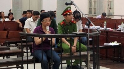 Cựu đại biểu Quốc hội Châu Thị Thu Nga bị tuyên án chung thân