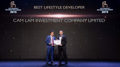 Dự án Cam Ranh Bay Hotels & Resorts giành 3 giải thưởng quốc tế của tạp chí Dot Property