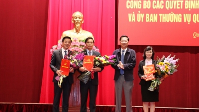 Ông Vũ Văn Diện chính thức làm Chủ nhiệm Ủy ban Kiểm tra Tỉnh ủy Quảng Ninh