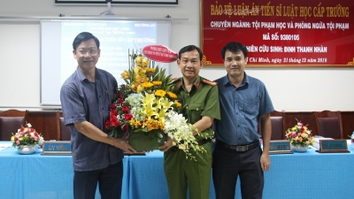 Đại tá Đinh Thanh Nhàn làm Thủ tưởng Cơ quan cảnh sát điều tra Công an TP. HCM