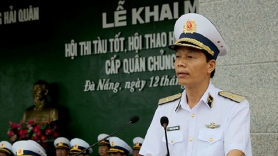 Chuẩn Đô đốc Nguyễn Trọng Bình làm Phó tổng tham mưu trưởng Quân đội