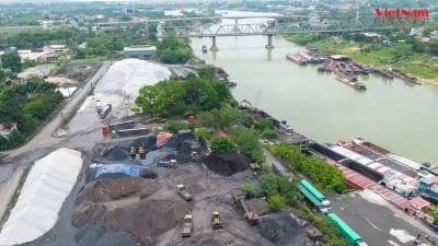 Cận cảnh Cảng Việt Trì, dự án vi phạm CPH đang bị cơ quan công an điều tra