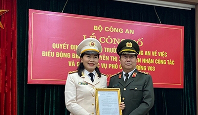 Nữ Phó giám đốc Công an tỉnh Đắk Lắk làm Phó cục trưởng Bộ Công an