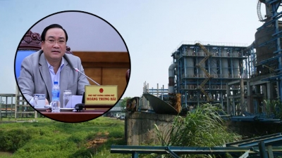 Ông Hoàng Trung Hải có trách nhiệm gì tại dự án mở rộng sản xuất Công ty Gang thép Thái Nguyên?