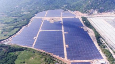 Nhà máy điện mặt trời Vĩnh Tân 2 hơn 986 tỷ đồng chính thức phát điện
