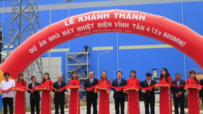 Khánh thành nhà máy nhiệt điện Vĩnh Tân 4 công suất 1.200 MW