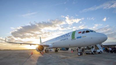 Bamboo Airways tiếp tục dẫn đầu về tỷ lệ bay đúng giờ tháng 10/2020