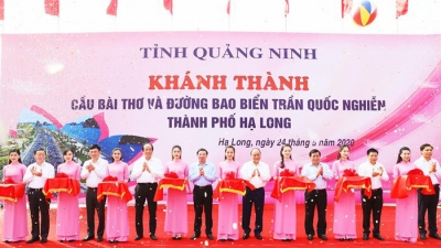 Quảng Ninh khánh thành đường bao biển Trần Quốc Nghiễn 1.726 tỷ đồng