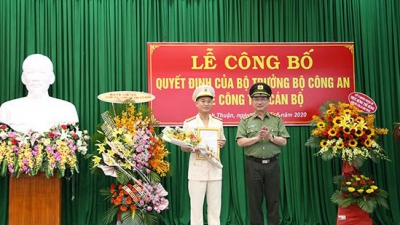 Ninh Thuận, Quảng Ngãi có tân Giám đốc Công an tỉnh