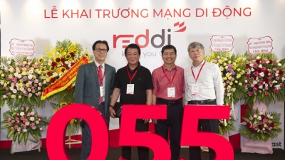 Việt Nam có mạng di động thứ 7 với tên gọi Reddi, đầu số 055