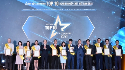 Tốp 10 doanh nghiệp CNTT Việt Nam 2021 có tổng doanh thu hơn 8 tỷ USD