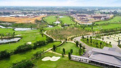 Sân golf 1.200 tỷ của Silk Path tại Quảng Ninh ra sao sau hơn 3 tháng khởi công?