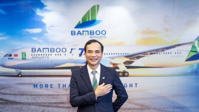 Doanh thu gần 2.000 tỷ/tháng, tân CEO Bamboo Airways kỳ vọng có 100 máy bay vào năm 2028