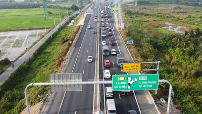Tuyến cao tốc Bắc - Nam đầu tiên được nâng tốc độ từ 80 lên 90km/h