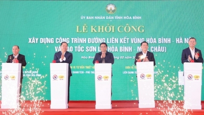 Hơn 4.120 tỷ làm đường liên kết vùng Hòa Bình - Hà Nội và cao tốc Sơn La