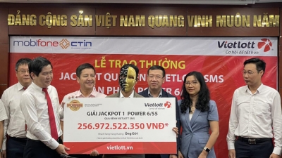 Người đàn ông tại Gia Lai trúng giải Jackpot lớn thứ nhì lịch sử xổ số Việt Nam