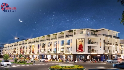 Shophouse mặt đường 28m Kosy Lita Ha Nam ‘ghi điểm’ với nhà đầu tư 
