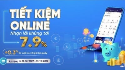 Gửi tiết kiệm online tại KienlongBank với lãi suất ưu đãi đến 7,9%