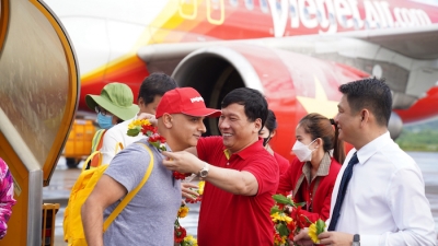 Vietjet phát triển mạnh mảng đường bay quốc tế, thúc đẩy phục hồi kinh tế - du lịch
