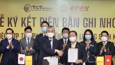 T&T group và Tập đoàn EREX hợp tác phát triển năng lượng sinh khối tại Việt Nam