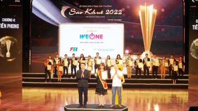 Giải quyết bài toán chuyển đổi số đơn giản, WEONE đạt giải thưởng Sao Khuê 2022