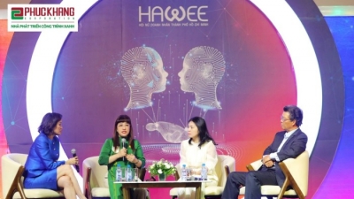 CEO Phuc Khang Corporation 'truyền lửa' cho các nữ doanh nhân tại diễn đàn HAWEE Leaders 2022