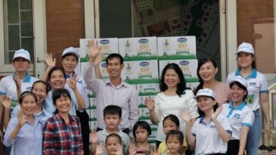 Vinamilk và Quỹ sữa Vươn cao Việt Nam thực hiện nhiều hoạt động hướng đến trẻ em