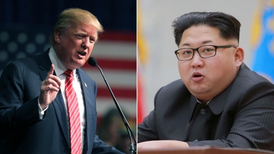 Tổng thống Trump tới Nhật Bản, ông Kim Jong Un dọa 'dìm xuống biển'