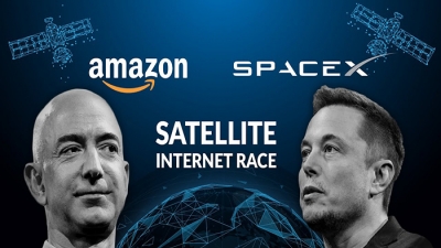 Cạnh tranh với SpaceX của Elon Musk, Amazon tính phóng 2 vệ tinh Internet vào năm 2022