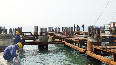 Dự án cầu cảng của Tập đoàn Hoành Sơn 'lỗi hẹn' vì người dân cản trở thi công