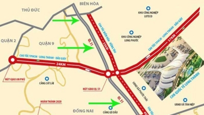 Hơn 14.900 tỷ đồng xây cao tốc Biên Hòa - Vũng Tàu