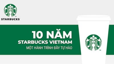 10 năm Starbucks Vietnam: Một hành trình đầy tự hào