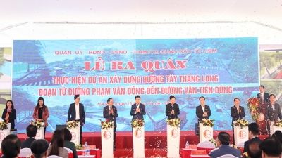Hà Nội: Quận Bắc Từ Liêm có trục giao thông mới vốn đầu tư gần 1.500 tỷ đồng