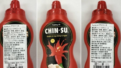 Masan lên tiếng về 18.000 chai tương ớt Chin-su bị thu hồi tại Nhật Bản