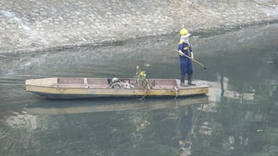 Nhật Bản đề nghị tài trợ thí điểm xử lý ô nhiễm nước một đoạn sông Tô Lịch
