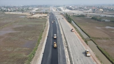 'Lỡ hẹn' thông xe trước Tết, dự án cao tốc Mai Sơn - QL 45 lùi tiến độ đến 30/6/2023