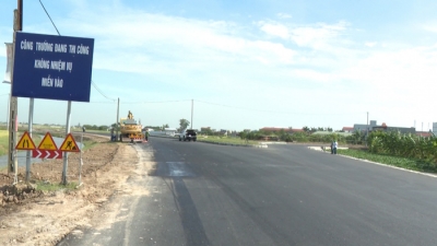 Dự án cải tạo, nâng cấp Quốc lộ 37 đoạn qua tỉnh Thái Bình sắp về đích