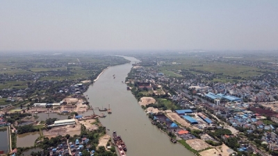 Nam Định: Cầu qua sông Đào 1.200 tỷ, khởi công 1 năm vẫn chưa xong GPMB