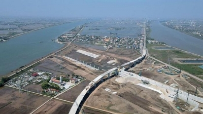 Nam Định: Kênh đào 2.300 tỷ tại huyện Nghĩa Hưng dự kiến 'về đích' tháng 6/2023