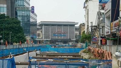Sẽ thi công trở lại phần ngầm metro Nhổn - Ga Hà Nội trong tháng 9