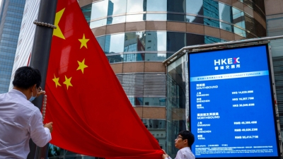 Suy giảm kéo dài 3 năm, chứng khoán Trung Quốc và Hong Kong mất gần 5.000 tỷ USD