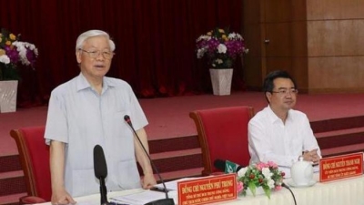 Tổng Bí thư Nguyễn Phú Trọng: 'Đưa Kiên Giang tiếp tục phát triển nhanh, mạnh hơn nữa'