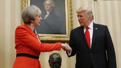 Chuyến thăm của Tổng thống Trump 'đẩy' Thủ tướng Anh vào thế bí