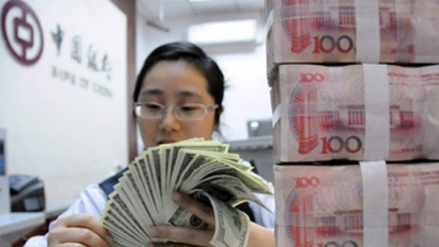 Trung Quốc mất 100 tỷ USD dự trữ ngoại hối