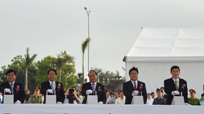 Thủ tướng dự lễ khánh thành 2 dự án lớn tại Hải Phòng