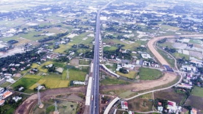 Thông xe cao tốc Bến Lức – Long Thành đoạn qua TP. HCM vào giữa năm 2018