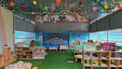 TNS Holdings xây thư viện xanh cho trẻ thơ